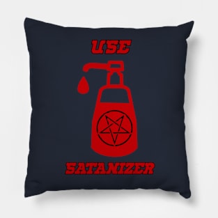 Satanizer hand soap Pillow