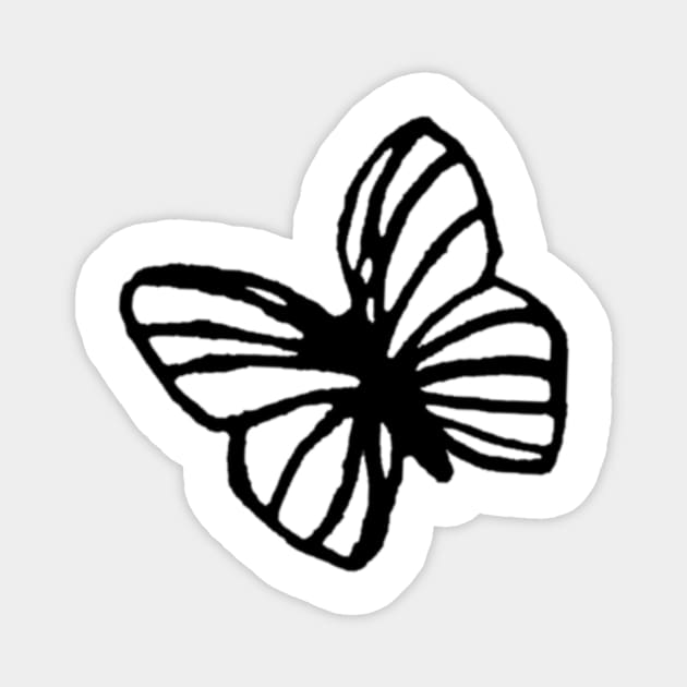 Life is Strange Butterfly Logo Magnet by senaeksi