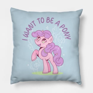 Cute Little Pony Pillow