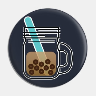 Boba Tea Pin