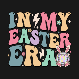 Bunny Disco Ball In My Easter Era Groovy T-Shirt