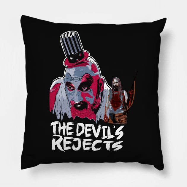 Devils Rejects Pillow by Frajtgorski