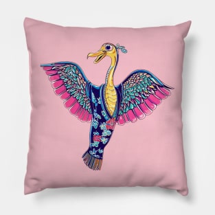 Oriental darter Pillow