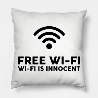 Free Wi-Fi Pillow