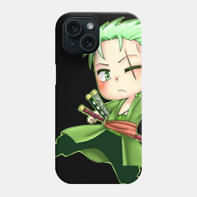 Zoro-one piece Phone Case by Bunny6921oz