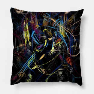 Abstract Mystic Pillow