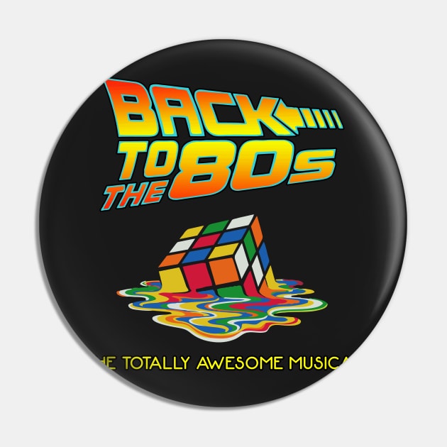 Back to the 80s - The Totally Awesome Musical Pin by MarinasingerDesigns