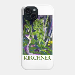 Mountain Forest by Ernst Ludwig Kirchner Phone Case