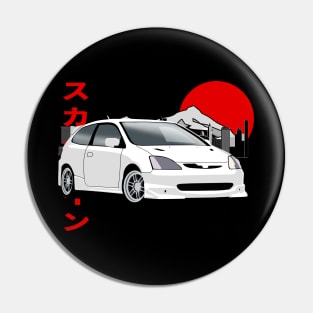 Honda Civic Ep3 Type R JDM Style Pin