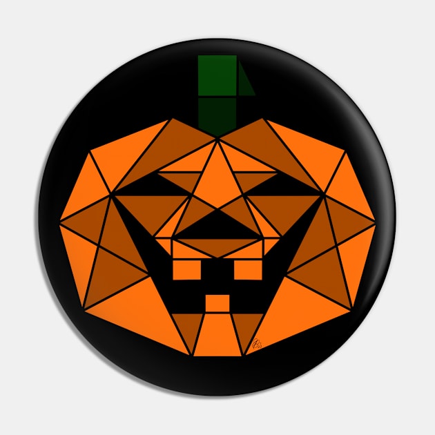 Pumpkin Abstract Pin by fakelarry