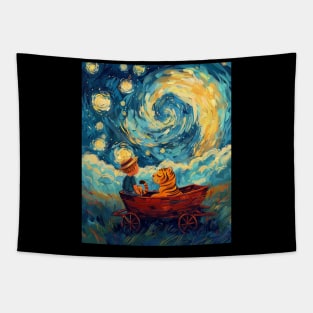 Calvin and Hobbes The Dynamic Duo Tapestry