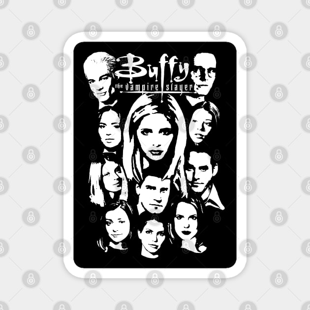 Buffy The Vampire Slayer Magnet by fsketchr