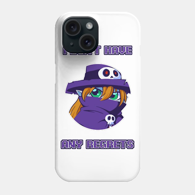 I Don't Have Any Regrets Phone Case by VibrantEchoes