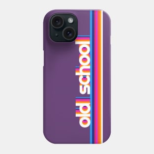 Colorful Old School Design Phone Case