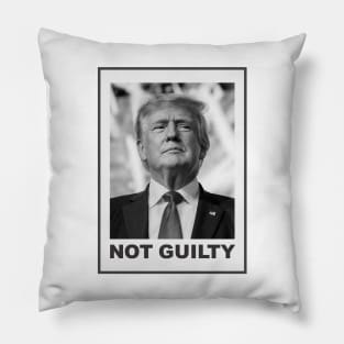 Trump Not Guilty Pillow