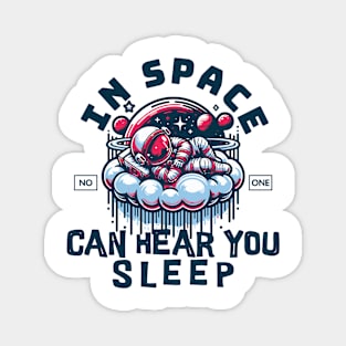 Cosmic Slumber Astronaut's Tranquility Magnet