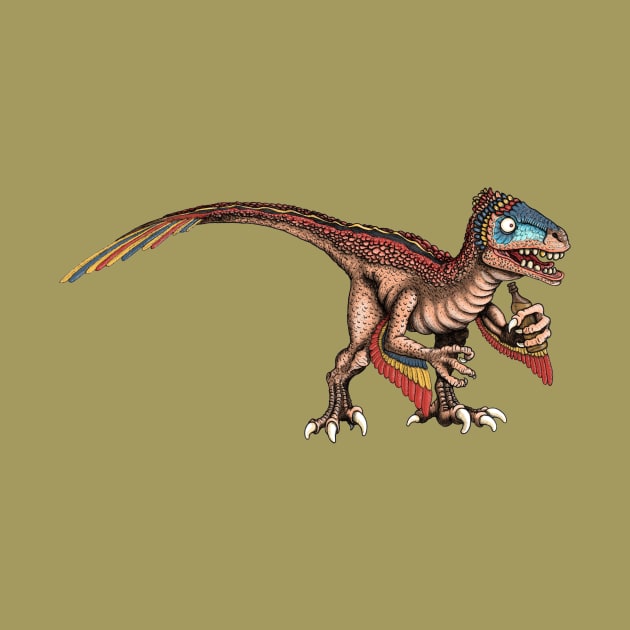 Utahraptor by paulomonnerat