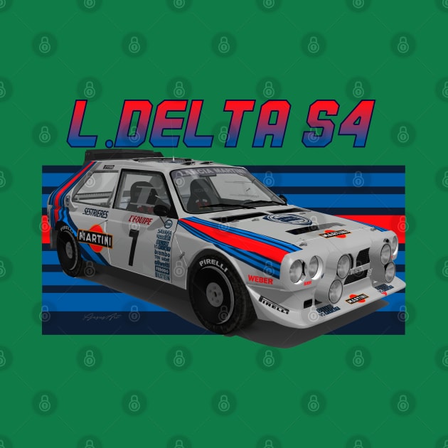 Lancia Delta Group B Martini by PjesusArt