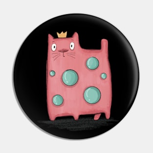 King Cat Pin