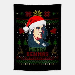 Benjamin Franklin Merry Benmas Tapestry