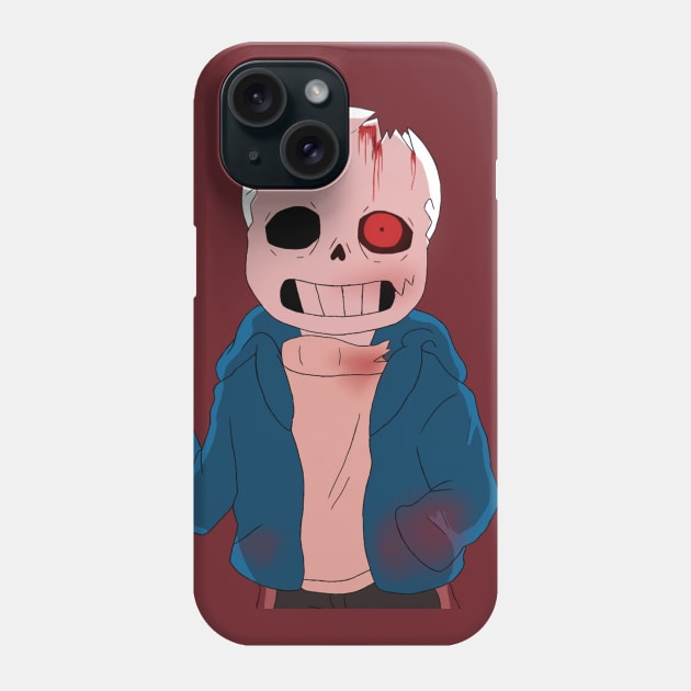 Horrortale Sans Phone Case by iiPlushie