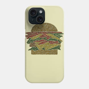 Double Cheese Hamburger Phone Case