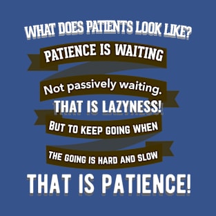 What is Patience T-Shirt