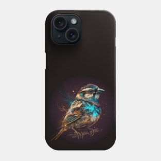 Magical Sparrow Design Phone Case