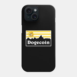 Dogecoin to the Moon Phone Case