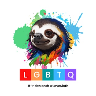 Sloth LGBTQ T-Shirt