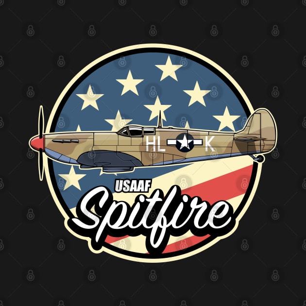 USAAF Spitfire by TCP