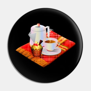 Christmas Hot Drink Pin