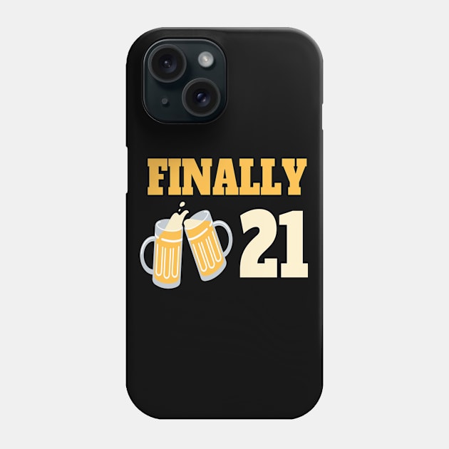 21st birthday Phone Case by Houseofwinning