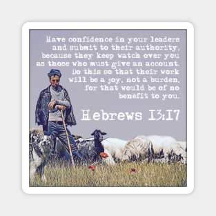 Hebrews 13:17 Magnet