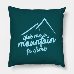 Hiking Adventure Quote Pillow