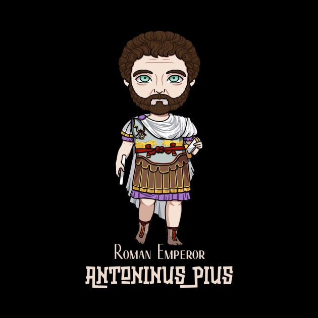 Pax Romana Personified: A Regal Design Celebrating the Reign of Emperor Antoninus Pius by Holymayo Tee