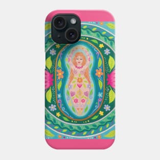 Bridget, Goddess of Spring Phone Case