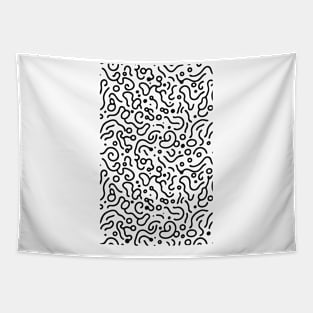 Abstract Pattern of lines Tapestry