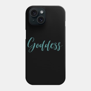 Goddess Teal Phone Case