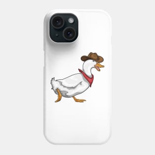 Duck Cowboy Cowboy hat Phone Case