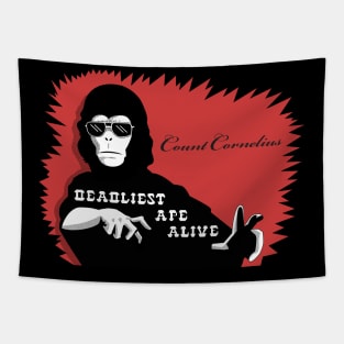 The Deadliest Ape Alive Tapestry