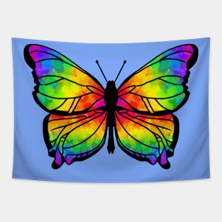 Rainbow butterfly Tapestry