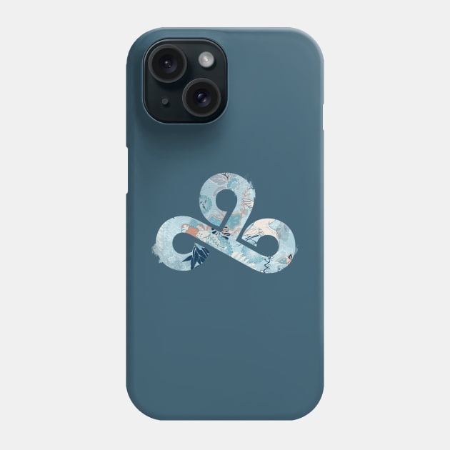 Esports Cloud Gaming Team Distressed Phone Case by spacesmuggler