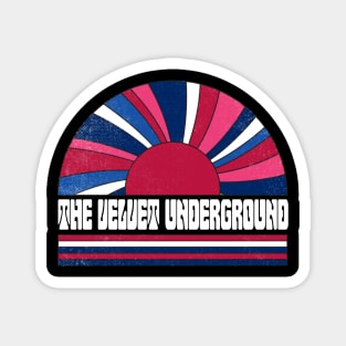 Proud To Be Underground Personalized Name The Velvet Limited Edition Magnet