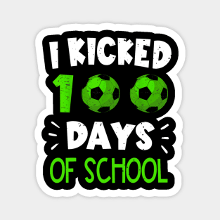 I Tackled 100 Days of School Football 100th Day Teacher Magnet