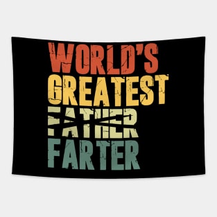 World's Greatest Father Farter Tapestry