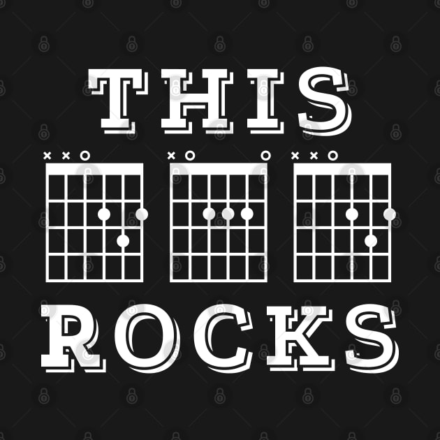 This Dad Rocks Guitar DAD Chords Tab Dark Theme by nightsworthy