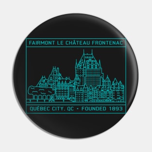 Chateau Frontenac badge Pin