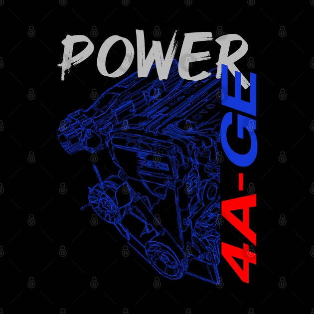 4A GE AE86 Engine by gaplexio