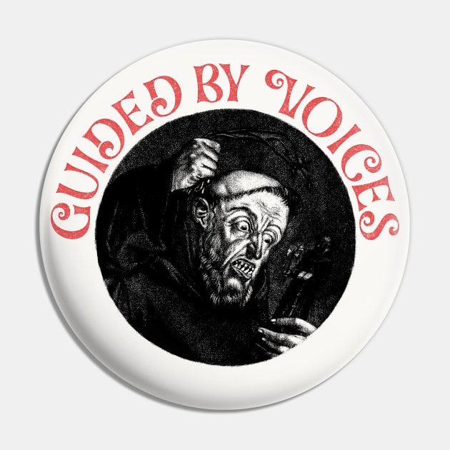 Guided By Voices ||||| Vintage Style Fan Art Pin by DankFutura